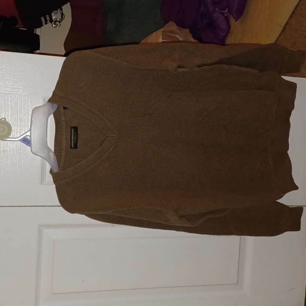 Olive green textured  sweatshirt